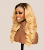 Glossy Blonde Wig - Image 3