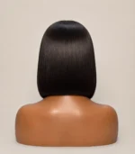Straight Bob Wig with Wispy Bangs - Image 2