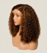 Brown Bust Curly Wig - Image 3
