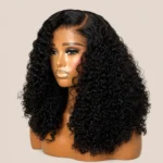 Glossy Curly Hair