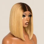 Ombre Straight Bob Lace Wig