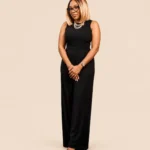 Tailored Black Jumpsuit