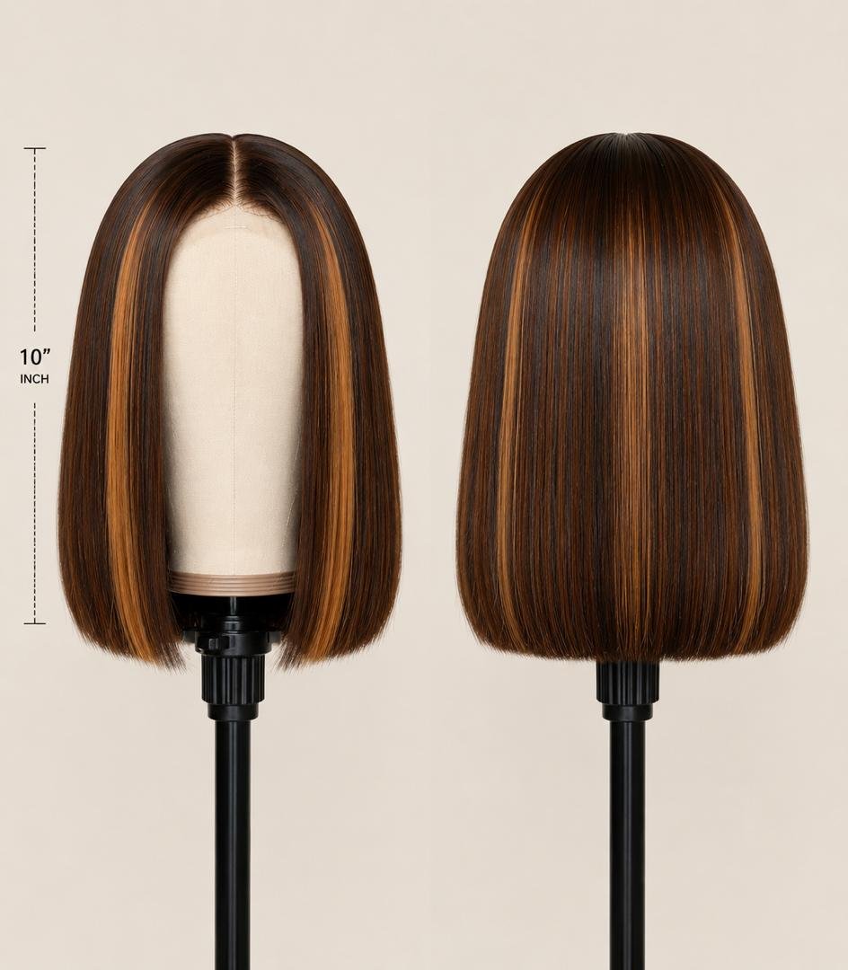 6e1a4c59-2b0b-4e04-979e-9f925420fda3 22" Bone Straight Human Hair Wig | 5x5 Closure - Image 1