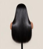 22" Bone Straight Human Hair Wig - Image 2